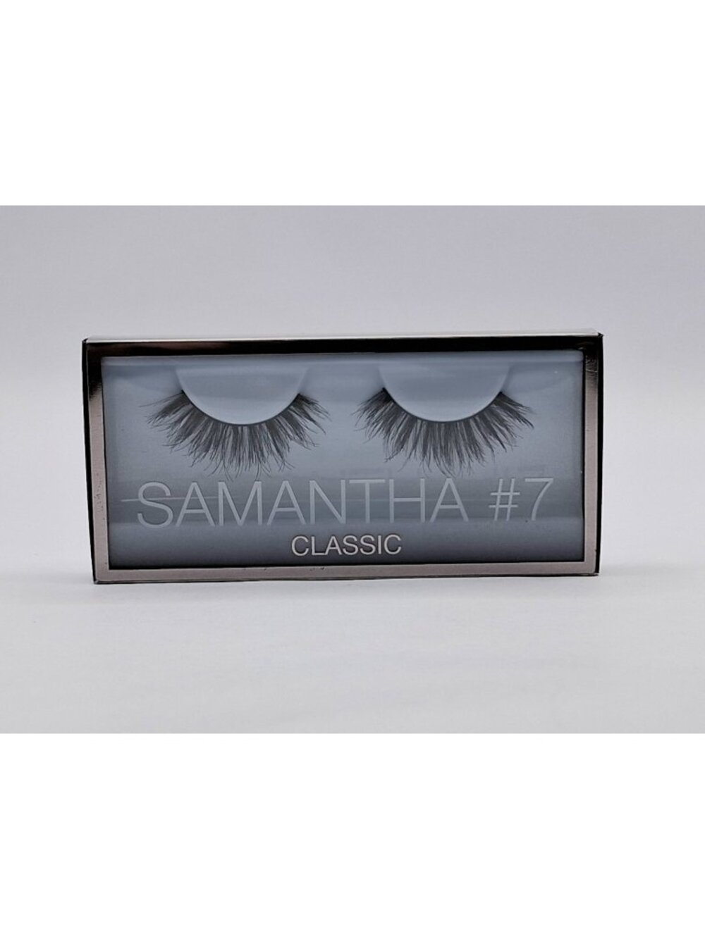 Huda Beauty Samantha #7 Classic False Eyelashes Double Stacked New